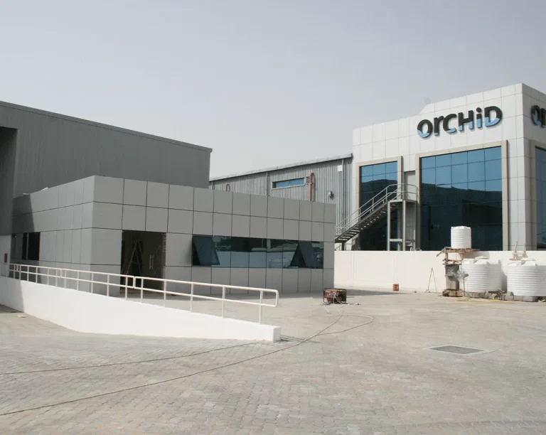 warehouse and office
