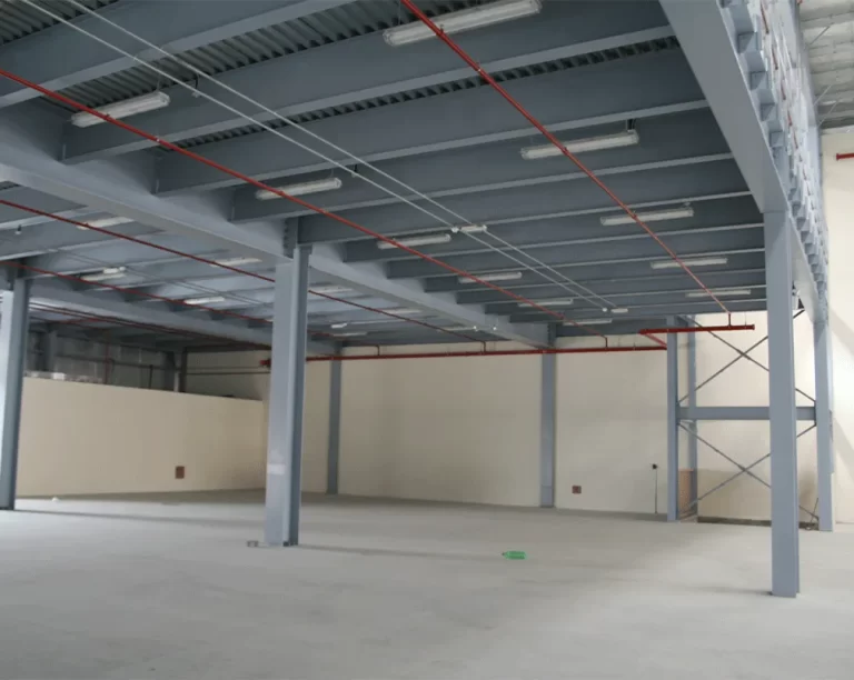 warehouse and office