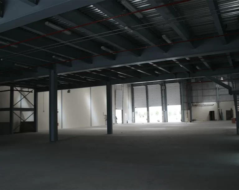warehouse and office