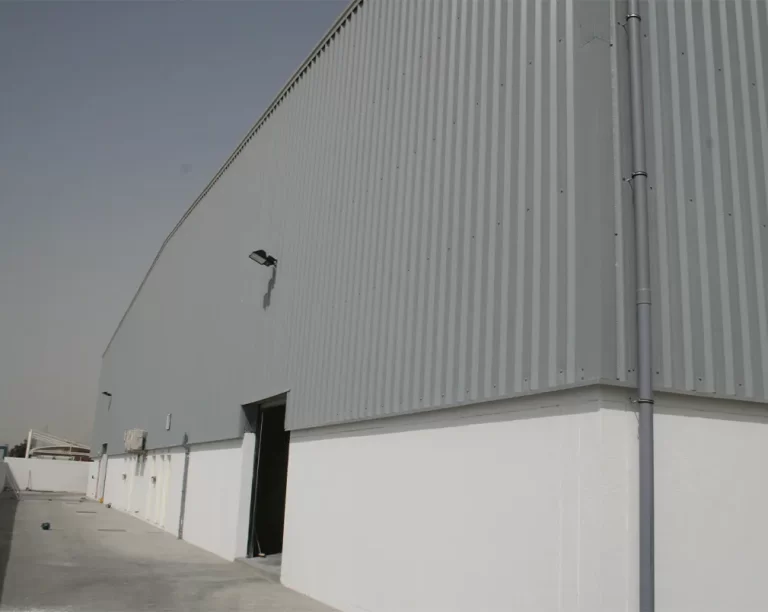 warehouse and office