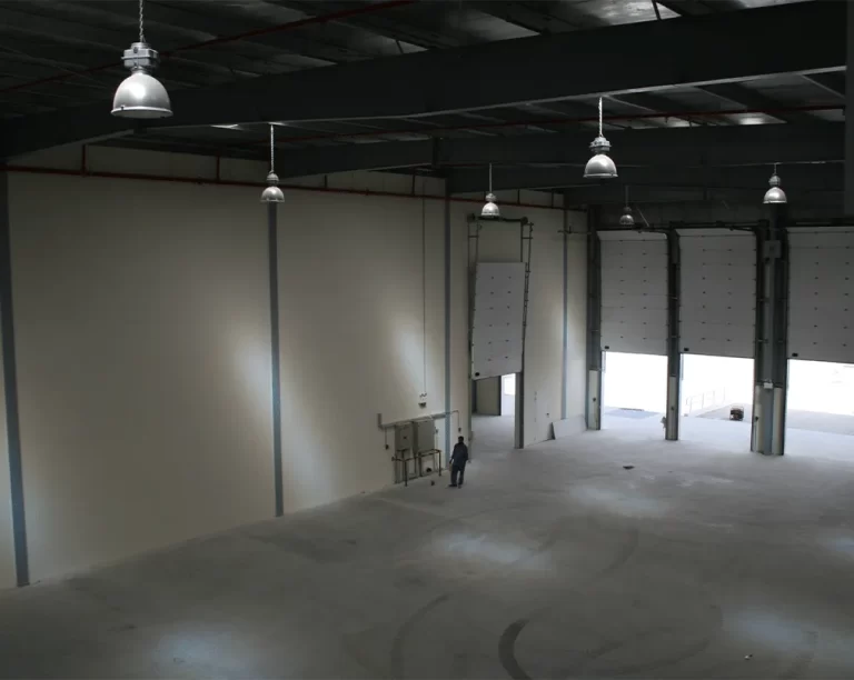 warehouse and office