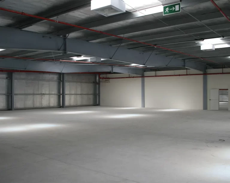 warehouse and office