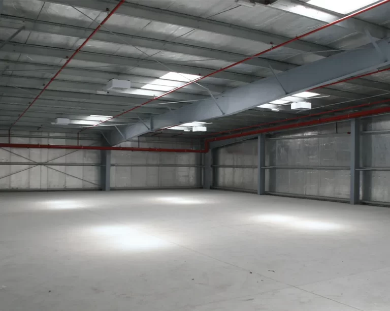 warehouse and office