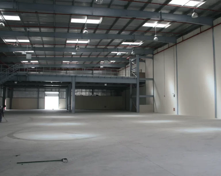 warehouse and office