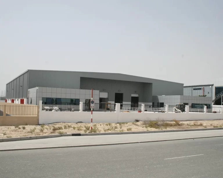 warehouse and office